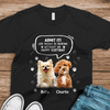 Custom Photo Life Would Be Boring Without Me Dog Cat Dark Shirt HA75 892320