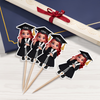 Graduation Class 2025 Cupcake Toppers Personalized Gift HO82 893772