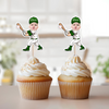 Custom Cute Face Baseball Party Decoration Cupcake Toppers LM32 893269
