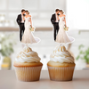 Custom Photo Happy Wedding Day Cupcake Toppers HO82 893638