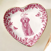 Custom Dog Cat Toile De Jouy Pet Ring Dish For Pet Lover Gift LM32 899679