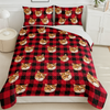 Custom Photo Cat With Christmas Pattern Quilt Bedding Set HA75 898230