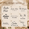 Custom Couple Name Embroidered Knit Throw Blanket, Personalized Wedding Gift, Anniversary Gift CH07 180106