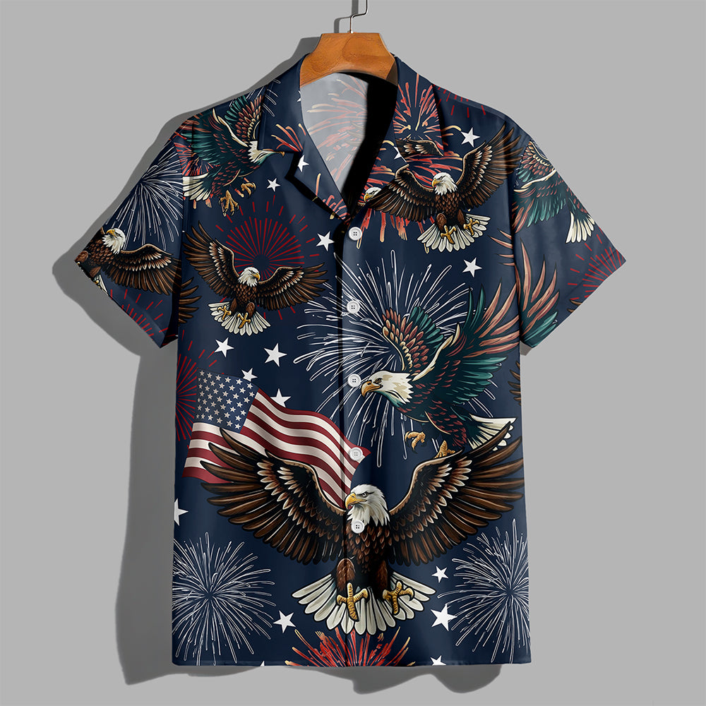 USA 250th Anniversary Eagle 1776-2026 Hawaii Shirt HA75 920852
