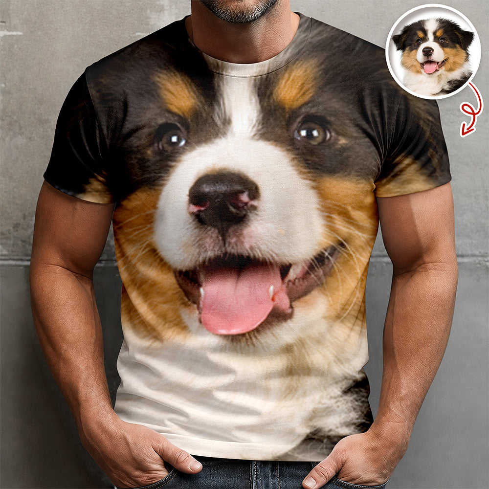 Personalized Photo 3D Shirt For Dog Cat Pet Lover HA75 921954