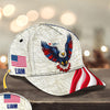 Custom Name American Pride Patriotic 250th Anniversary Eagle Classic Cap HO82 902058