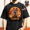 Custom Halloween Dog Photo Comfort Shirt Spooky Season Shirt Dog Lovers Halloween Gift CH07 899430
