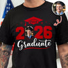 Custom Photo Proud 2026 Graduate Shirt Personalized Graduation Gift HO82 901390