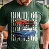 Personalized Vintage Car Photo Route 66 Comfort Shirt For Car Lovers HA75 921684