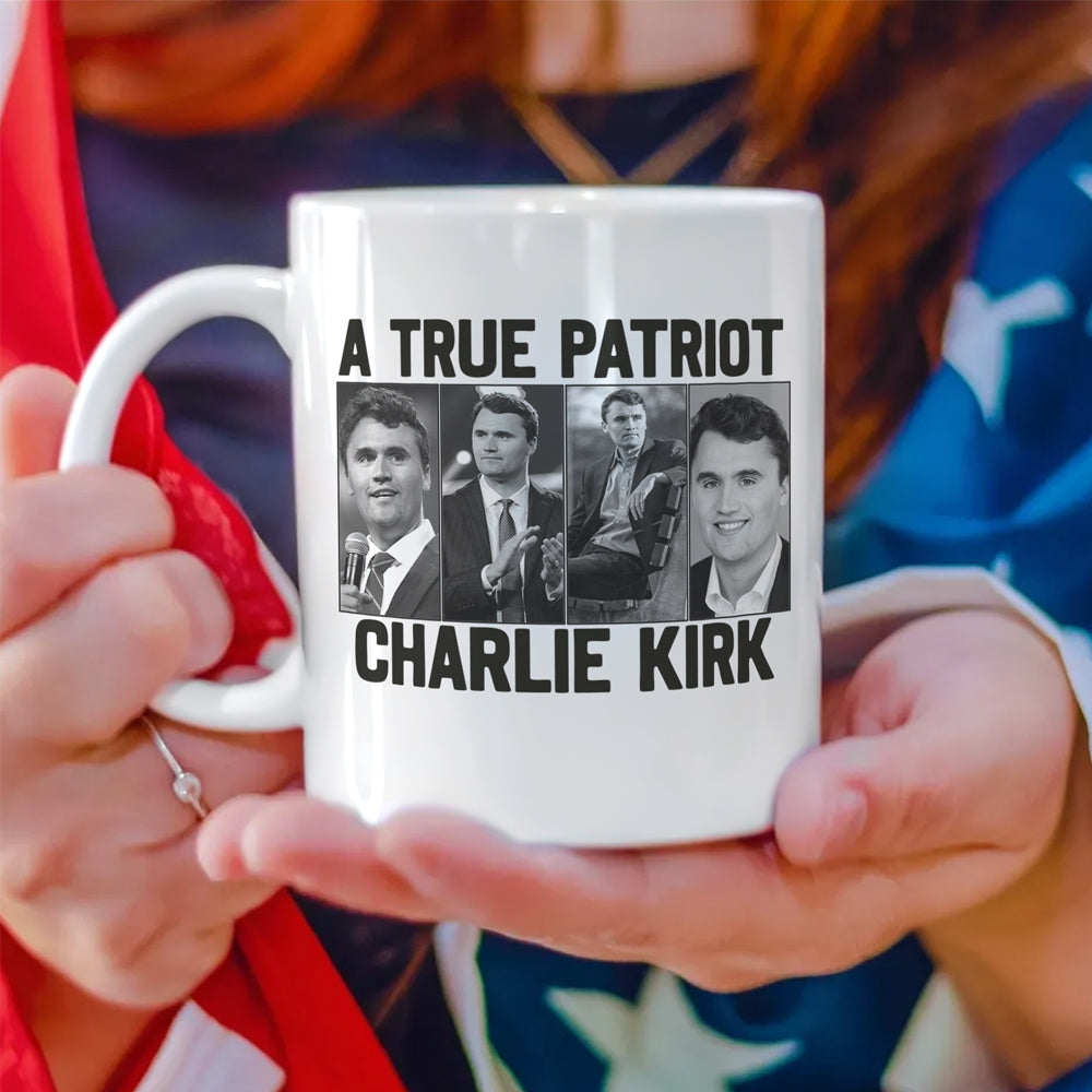 Justice for Charlie Kirk - Prayers Up for Charlie White Mug HA75 64488