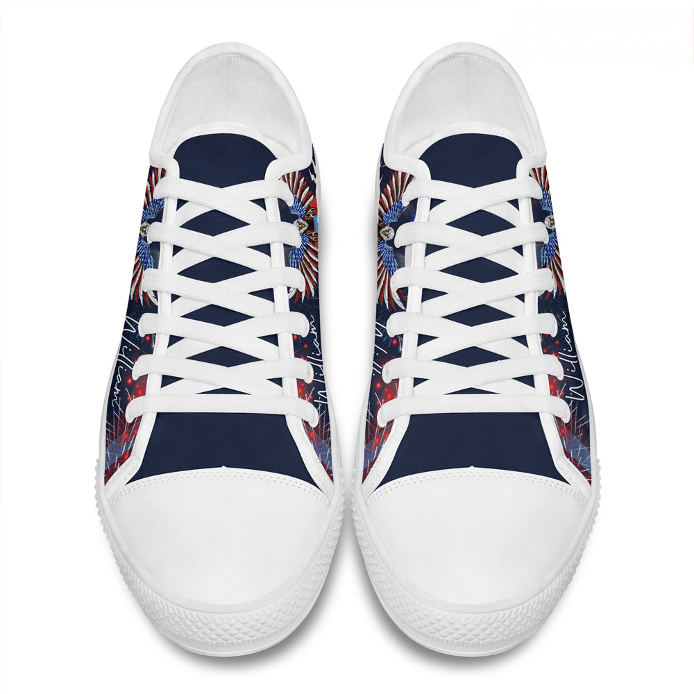 250 Years America Semiquincentennial Patriotic Canvas Shoes HA75 898926