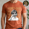 Personalized Vintage Photo Dad, Mom Est. Comfort Shirt HA75 921414