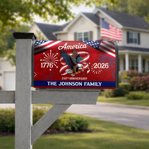 America 250Th Anniversary 1776-2026 Eagle Us Flag Mailbox Cover CH07 910230