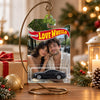 Personalized Photo Love Wheels Christmas Ornament Gift For Couple CH07 180596
