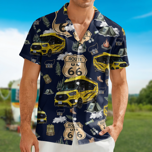 Custom Camping Car Photo Hawaiian Shirt TH10 892737