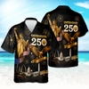 Personalized Golden Eagle Statue of Liberty 250th Anniversary Luxury Style Hawaiian Shirt LM32 669053
