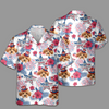 Custom Pet Photo Best Dog Dad Ever - Personalized Independence Day Hawaiian Shirt CH07 895774