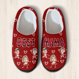 Custom Photo And Title Best Family Slipper TH10 891535