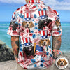 Custom Dog Cat Face Hawaii Shirt Personalized Aloha Shirt HA75 920208