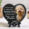 Custom Photo You Would Have Lived Forever Pet Memorial Heart Shaped Stone With Stand HA75 891212