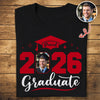 Custom Photo Proud 2026 Graduate Shirt Personalized Graduation Gift HO82 901390