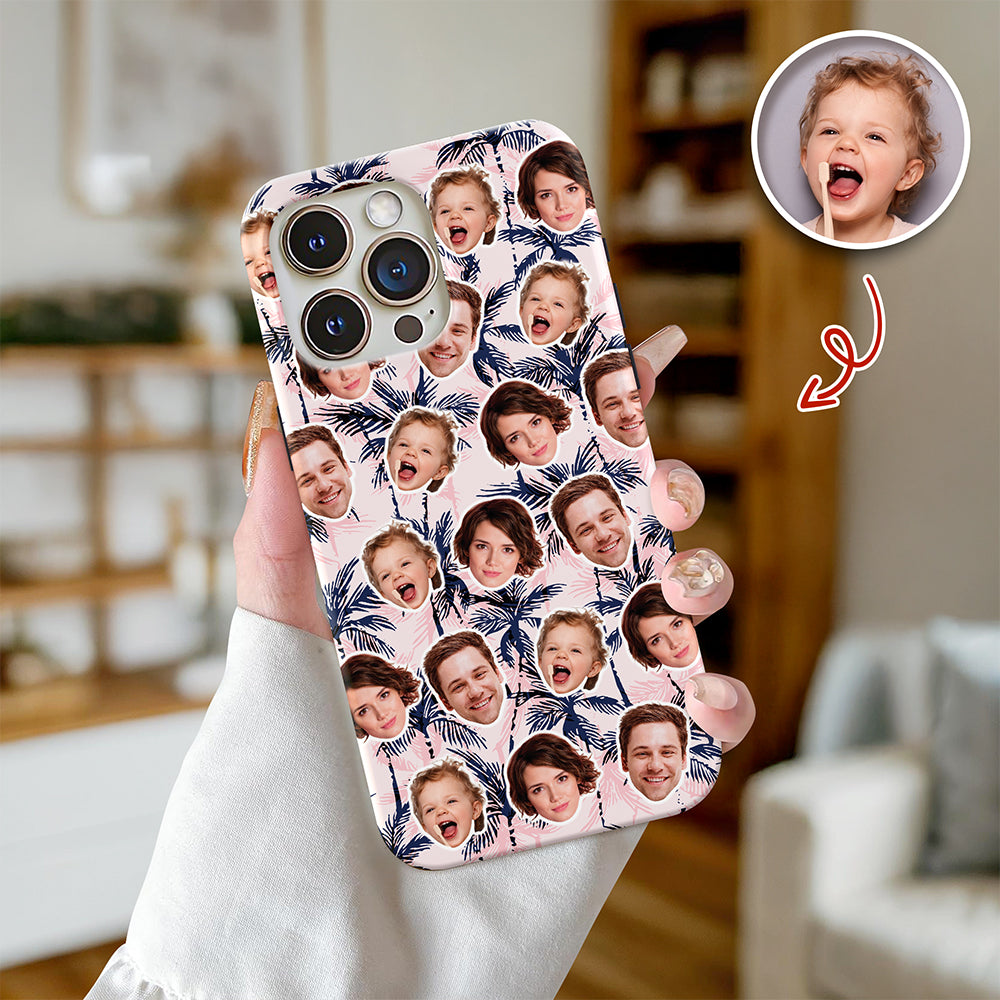 Custom Human Face Photo On Family Phone Case HA75 920248