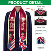 Custom Photo Country Flag Class of 2026 Graduation Stoles CH07 910060