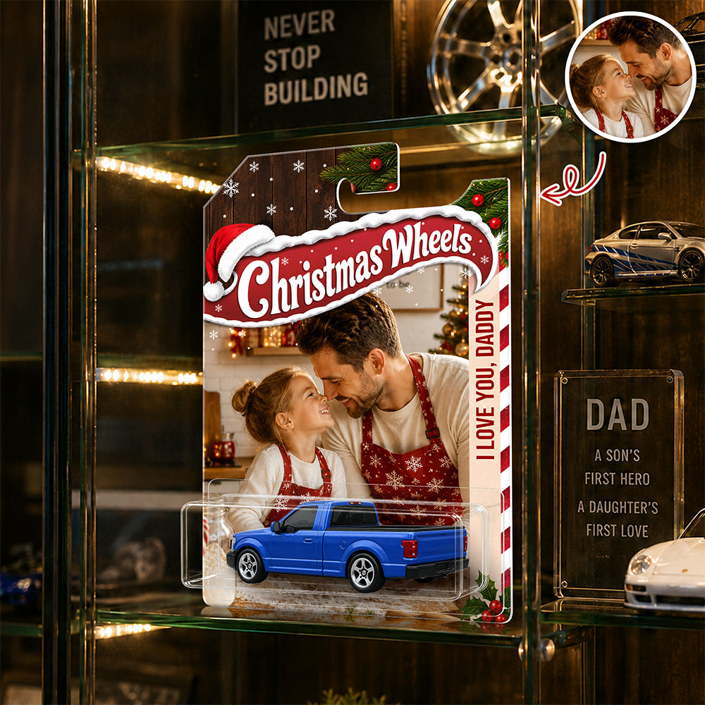 Personalized Santa Wheels Family Christmas Gift CH07 180324