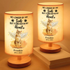 Custom Photo Your Light Will Always Shine In My Heart Cat Memorial Fabric Lamp HA75 892352