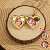 Custom Photo I Love You, Mommy Heart Locket Necklace Mother's day Gift HA75 920702