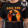 Dog Mom Dark Night - Custom Dog Halloween Photo Dark Shirt Gift For Dog Lovers CH07 899438