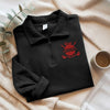 Personalized Best Daddy By Par Golf Quarter Zip Sweatshirt, Unique Golf Enthusiast Gift, Golfers and Coaches Gift HO82 900776