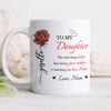 Better Than Being Your Mother is Watching You Be a Mom Personalized White Mug Gift for Daughter from Mom Ch07 895540