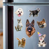 Custom Photo Dog Pet Personalized Acrylic Fridge Magnet For Dog Lovers HA75 897906