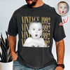 Custom Photo And Year Shirt, Retro Birthday Gift Comfort Shirt For Dad, Mom & Friends HA75 921556