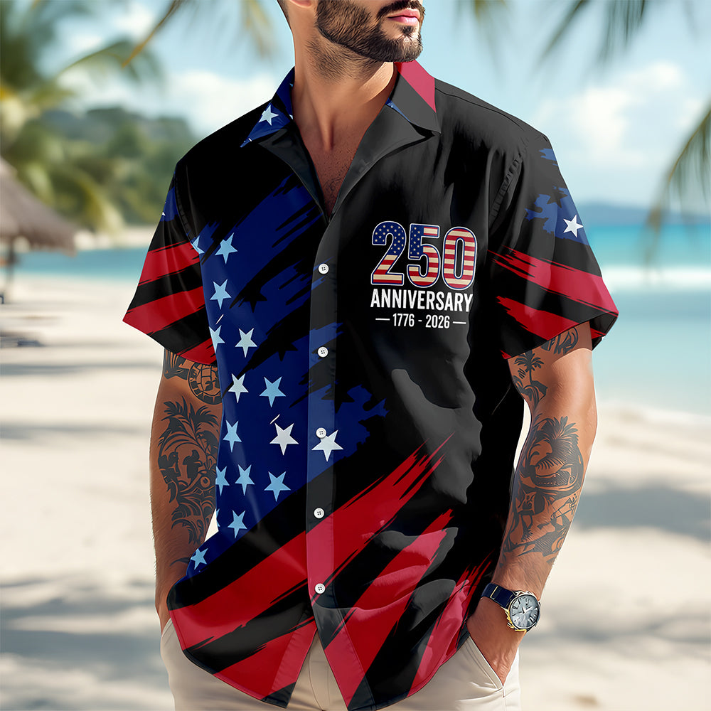America’s Anniversary 250th 1776-2026 Patriotic Independence Day Hawaii Shirt HA75 921608