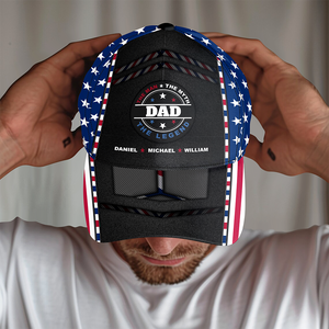 The Man The Myth The Legend Classic Cap Personalized Gift For Dad, Father's Day HO82 894122