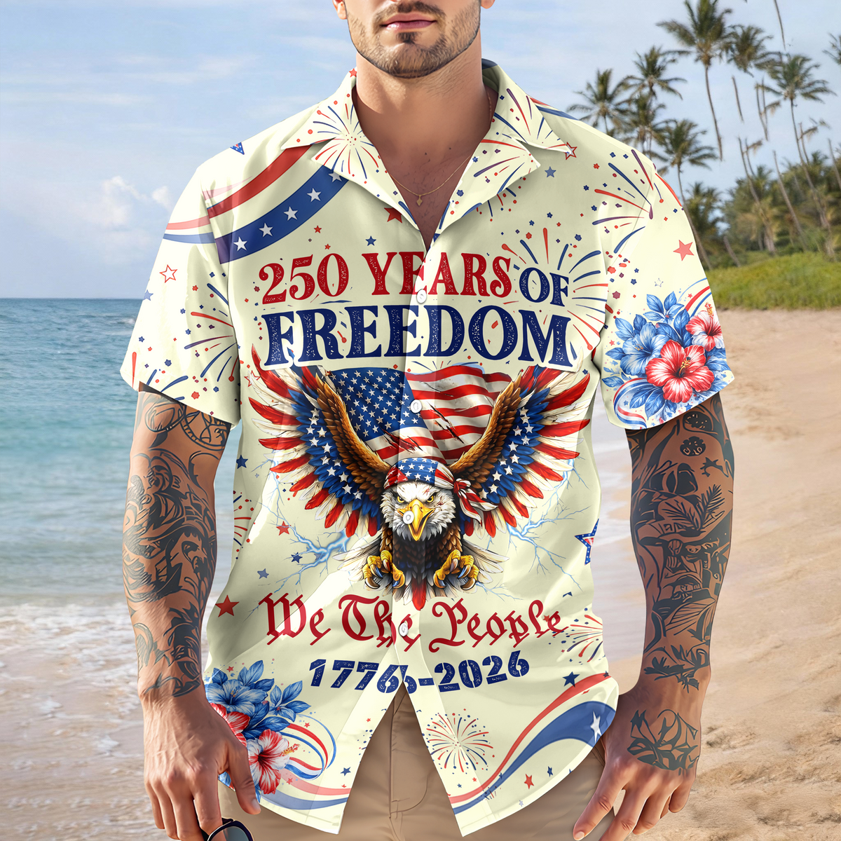 We The People - Honoring 250 Years of Freedom 1776-2026 Hawaii Shirt CH07 910412