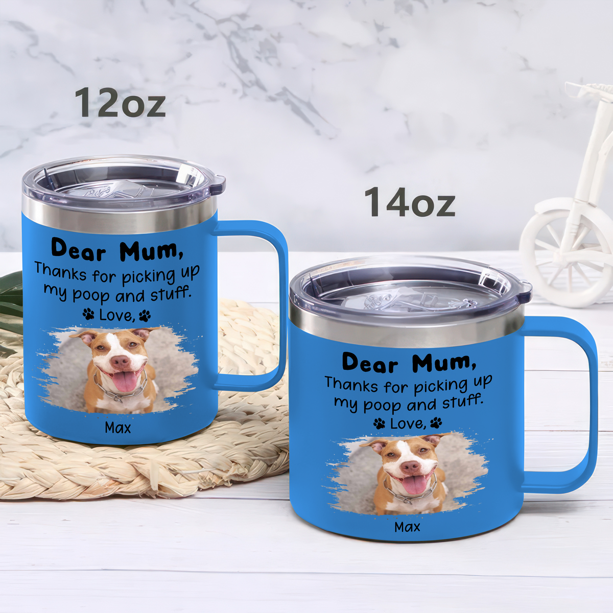 Custom Photo Thanks For Picking My Stuff Happy Mother's Day Stainless Steel Tumbler TH10 892585