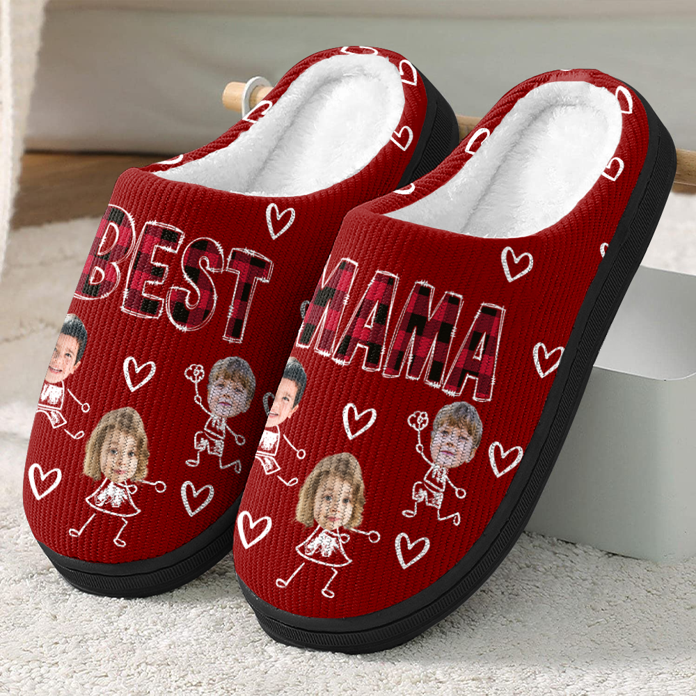 Custom Photo And Title Best Family Slipper TH10 891535