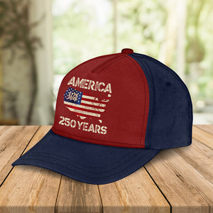 250 Years America Anniversary 250th Independence Day Classic Cap HO82 900346
