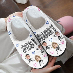 Custom Photo And Title Best Family Slipper TH10 891535