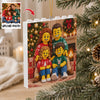 Custom Lego Family Photo Merry Christmas Building Block Ornament CH07 180712