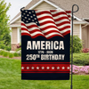 America 1776 - 2026 250th Birthday Garden Flag TH10 896035