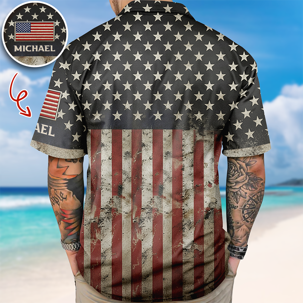 Personalized Name USA 250th Anniversary Hawaii Shirt HA75 920886