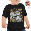 Personalized Vintage Photo Son, Daughter Family Kid Shirt HA75 921566