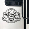 Custom Family Name Happy Campers RV Decal Sticker Camping Family Gift LM32 669487