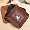 Personalized Vintage Photo Best Dad Mom Ever Valet Tray - Father’s Day Gift LM32 669057