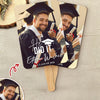 Custom Photo She Did It Class Of 2026 Graduation Face Fan For Party HO82 902256