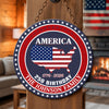 Custom Name America 250 Birthday 1776-2026 Personalized Door Sign HA75 898482